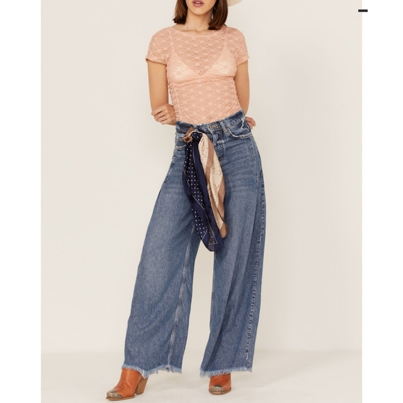 Intimately Free People Keep it Simple Lace Baby Tee - Picture 2 of 9